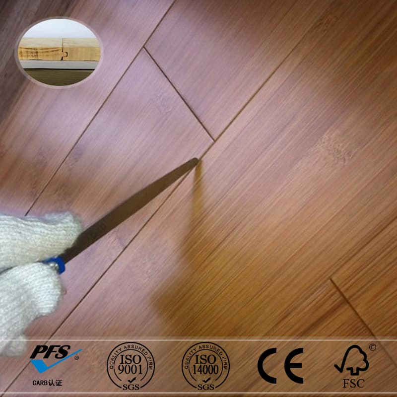 easy installment horizontal solid bamboo flooring